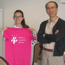 PhD exchange student from China with DCM's Mentor/Principal Research Scientist