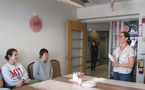 A farewell gathering for one of DCM’s Necropsy Technicians.
